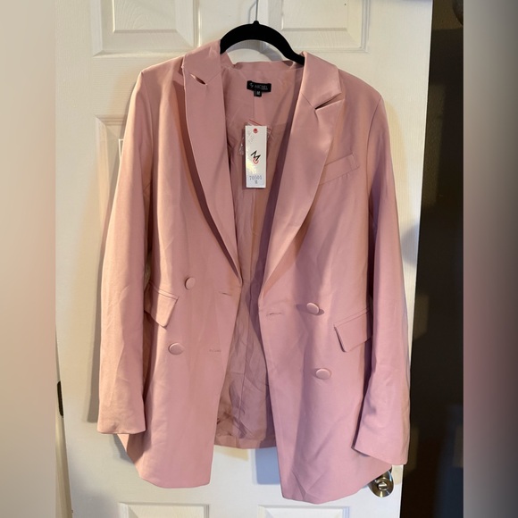 Michele Jackets & Blazers - Soft Pink Blazer NWT